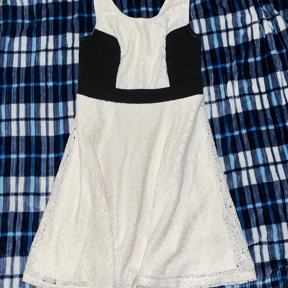 White casual dress